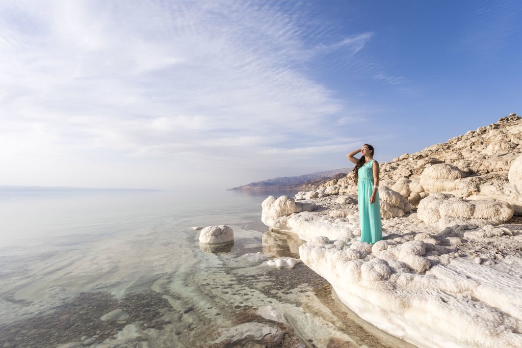 Dead Sea shore