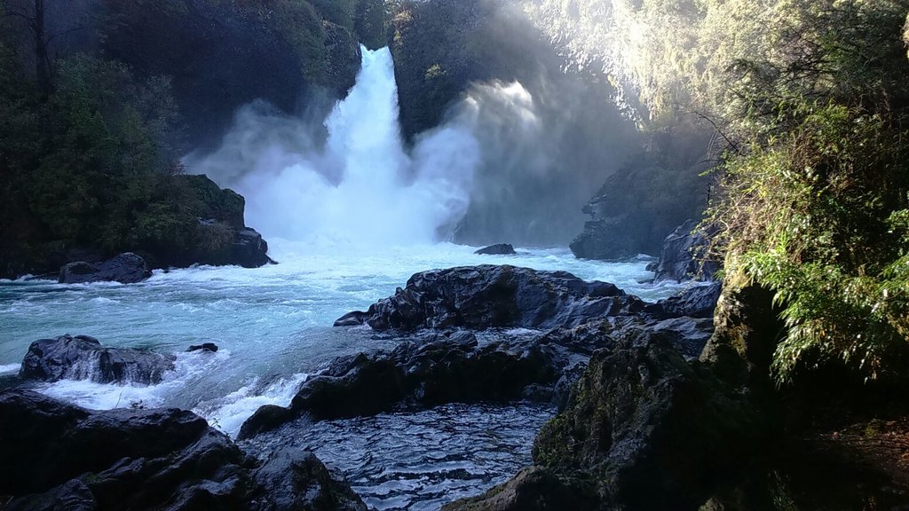 The raw power of nature is ever present in the Huilo Huilo Biological Reserve