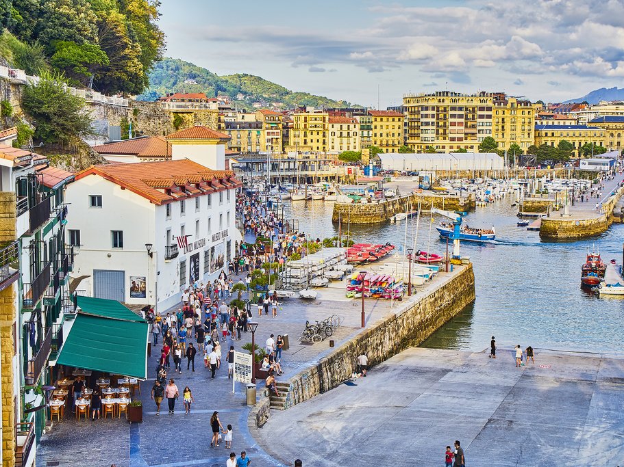 Waterfront in San Sebastian