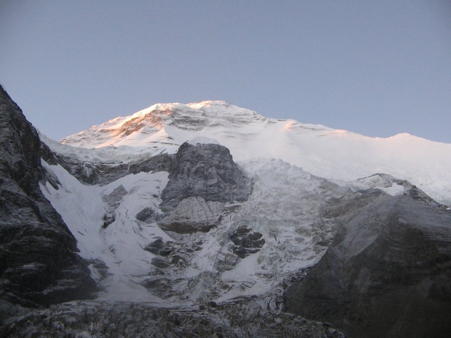 Close up view of Dhaulagiri