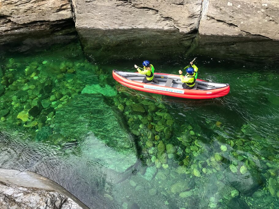 River canoeing in the Voss area