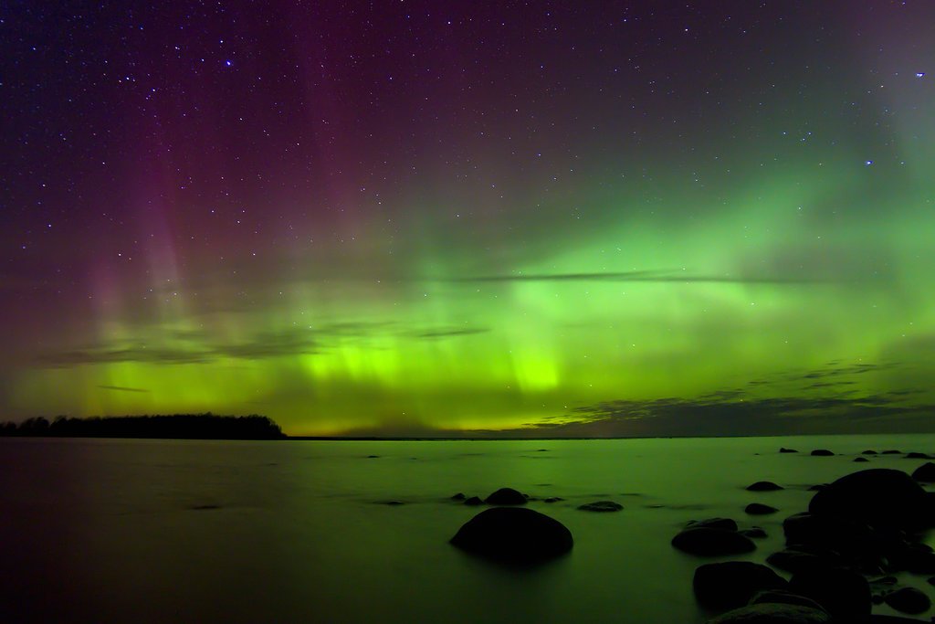 Keep an eye out for Northern Lights starting in October