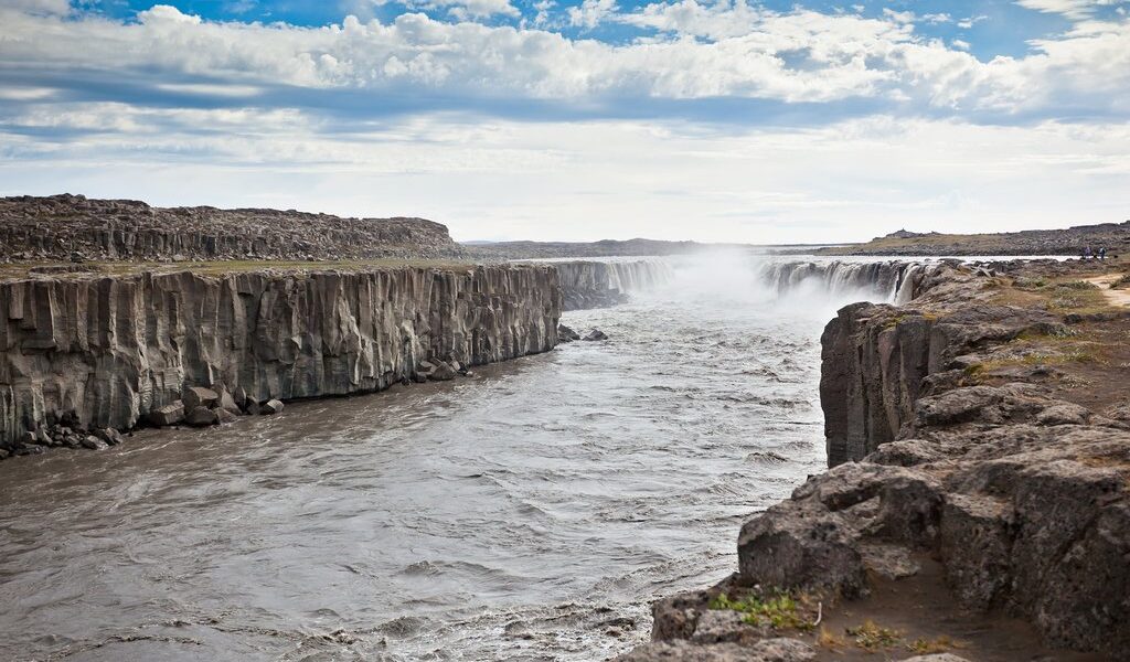 Dettifoss Waterfall In Iceland