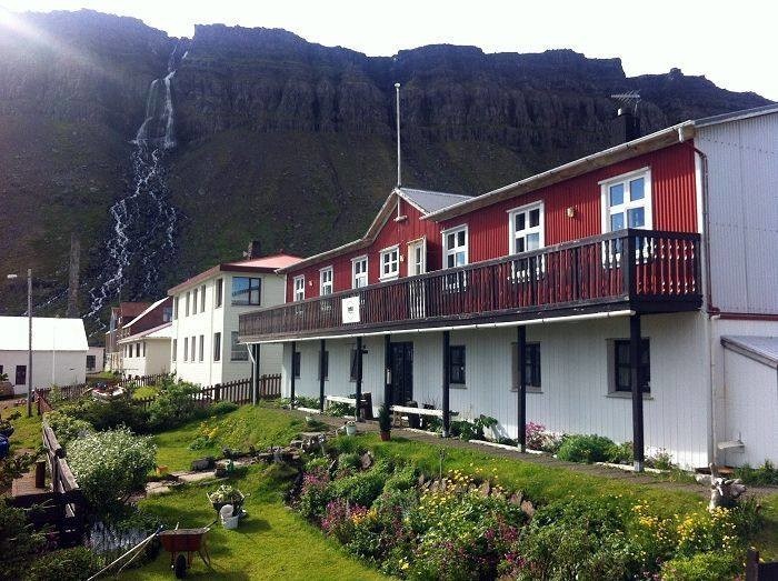 Historic Hótel Djúpavík, a renovated dormitory for herring factory workers (photo courtesy of Hótel Djúpavík)
