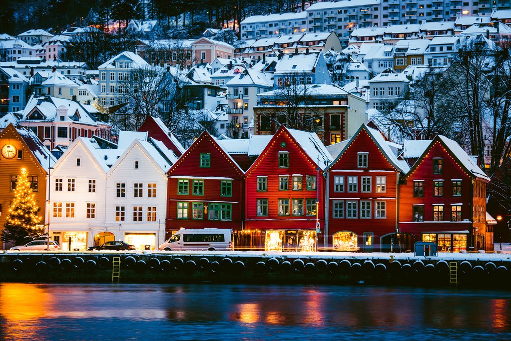 Bergen's UNESCO-listed waterfront setting