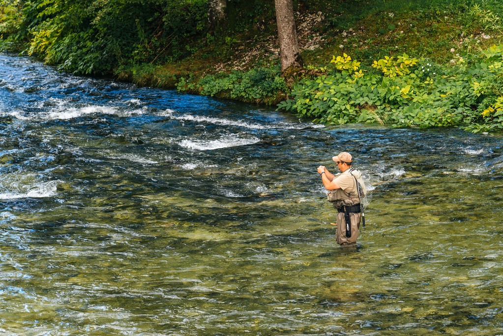 Sava Bohinjka river