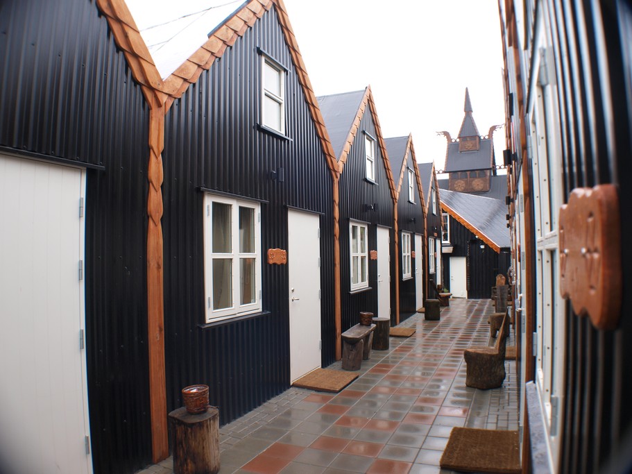 Cabins at Hotel Viking (photo courtesy of Fjörukráin Viking Village)