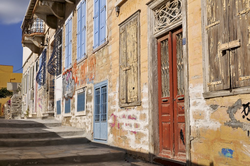 Back streets of Syros