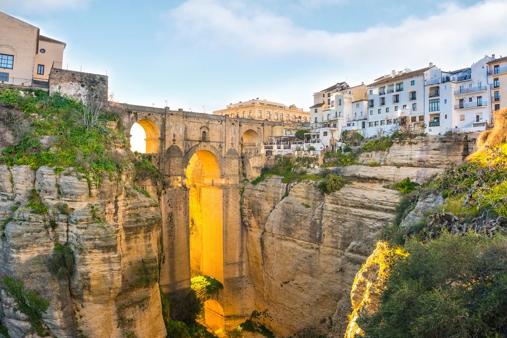 Ronda's Puente Nuevo Bridge over El Tajo Gorge