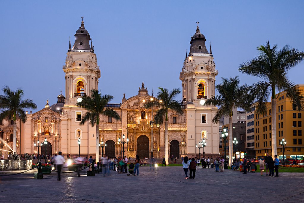 Spanish architecture in Peru's capital