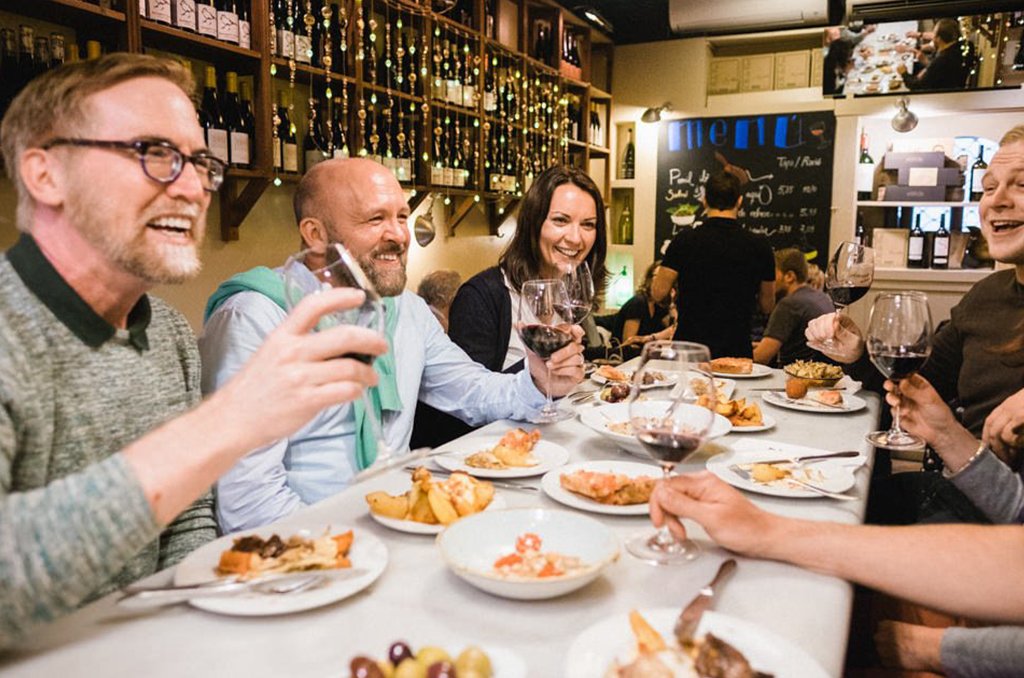 Enjoy the authentic tapas taverns