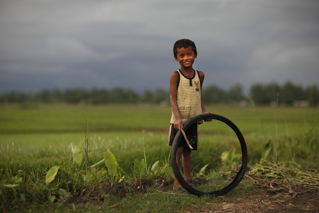 Tharu boy in the Therai Region