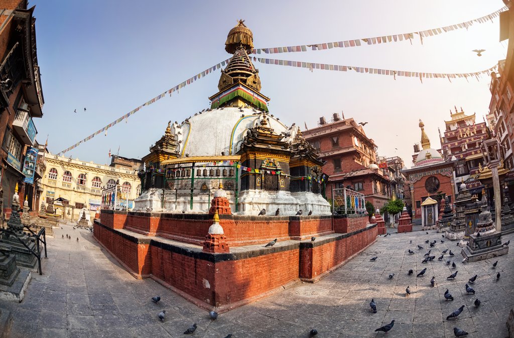Kathesimbhu Stupa in Thamel