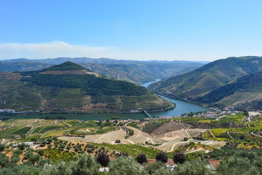 Loivos viewpoint in the Douro Valley...