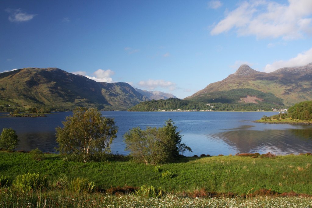 The shores of Loch Leven.