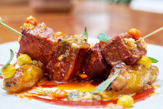 Dinner is served at Astrid y Gastón (Photo courtesy of World's 50 Best)