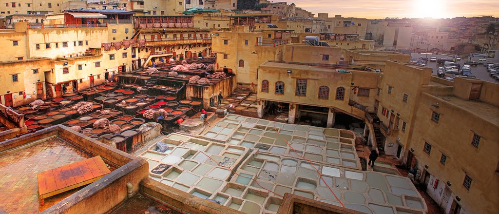 Chouara Tannery, Fes, Morocco