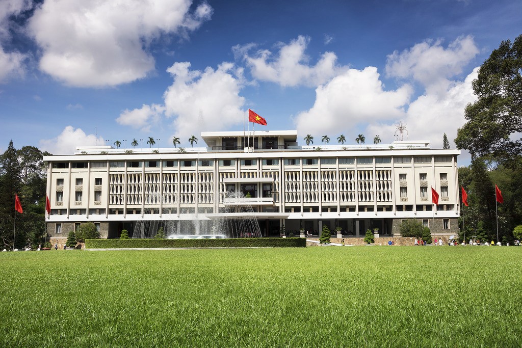 Independence Palace, the site of the end of the Vietnam War