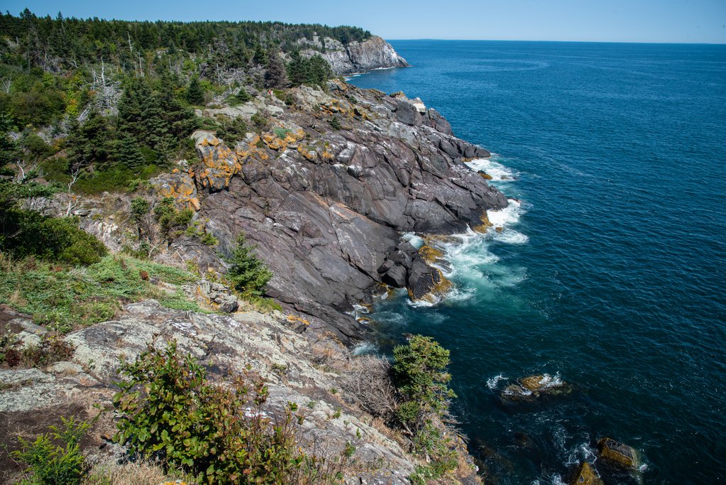 Cliffs on Monheagan Island