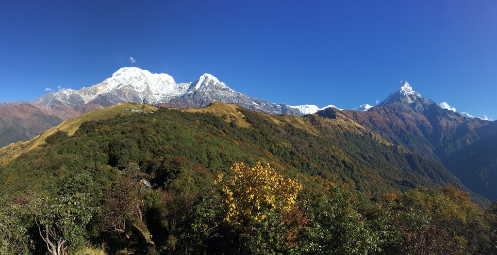 Machapuchare views