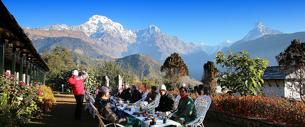 View from the Himalaya Lodge