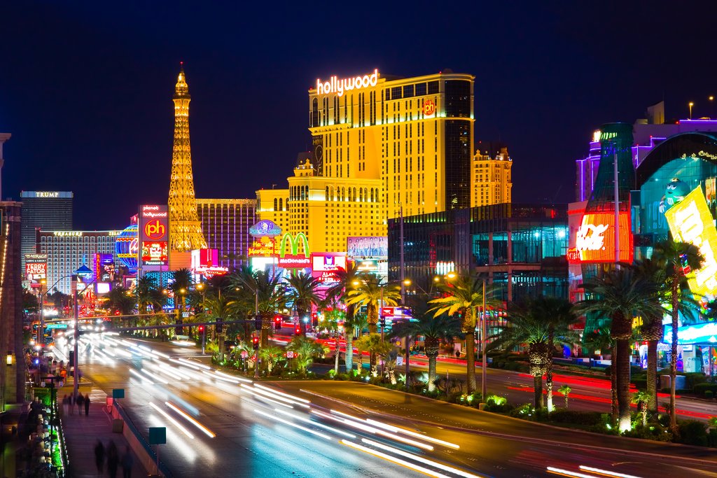 Las Vegas at night