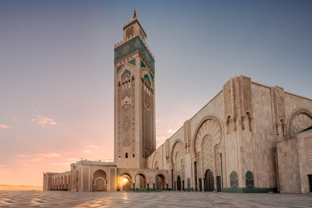 Hassan II Mosque in Casablanca