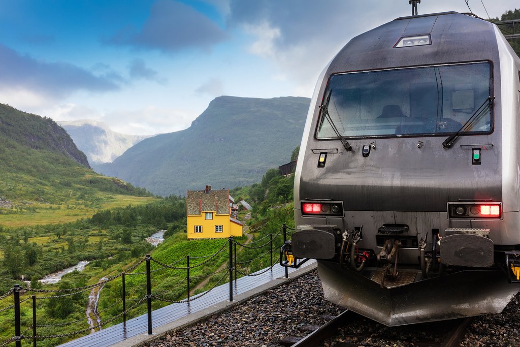 Keep your camera close as you travel on the Flåm Railway.