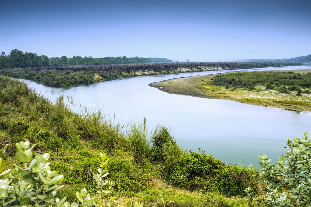 The entrance to Chitwan National Park
