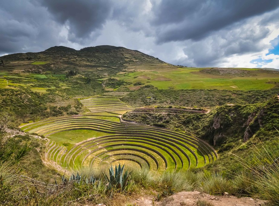 Incan ruins at Moray