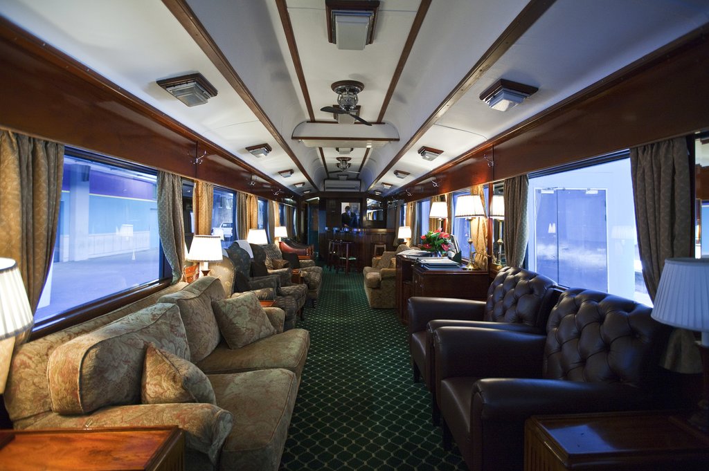The Lounge Car on Rovos Rail