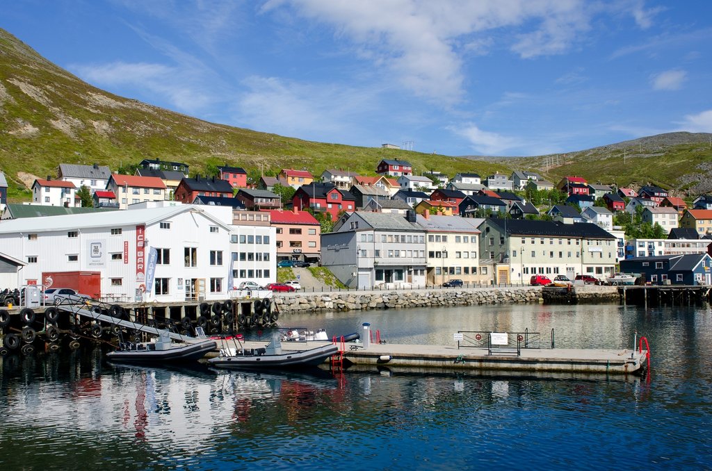 Honningsvåg is your village base in the North Cape