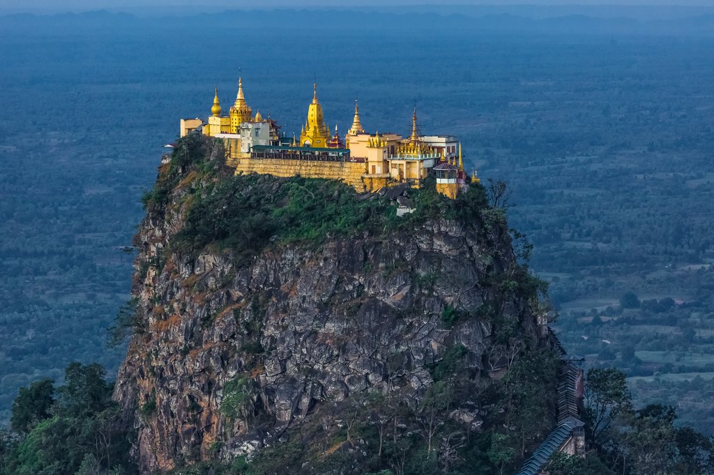 The sacred site at Mount Popa