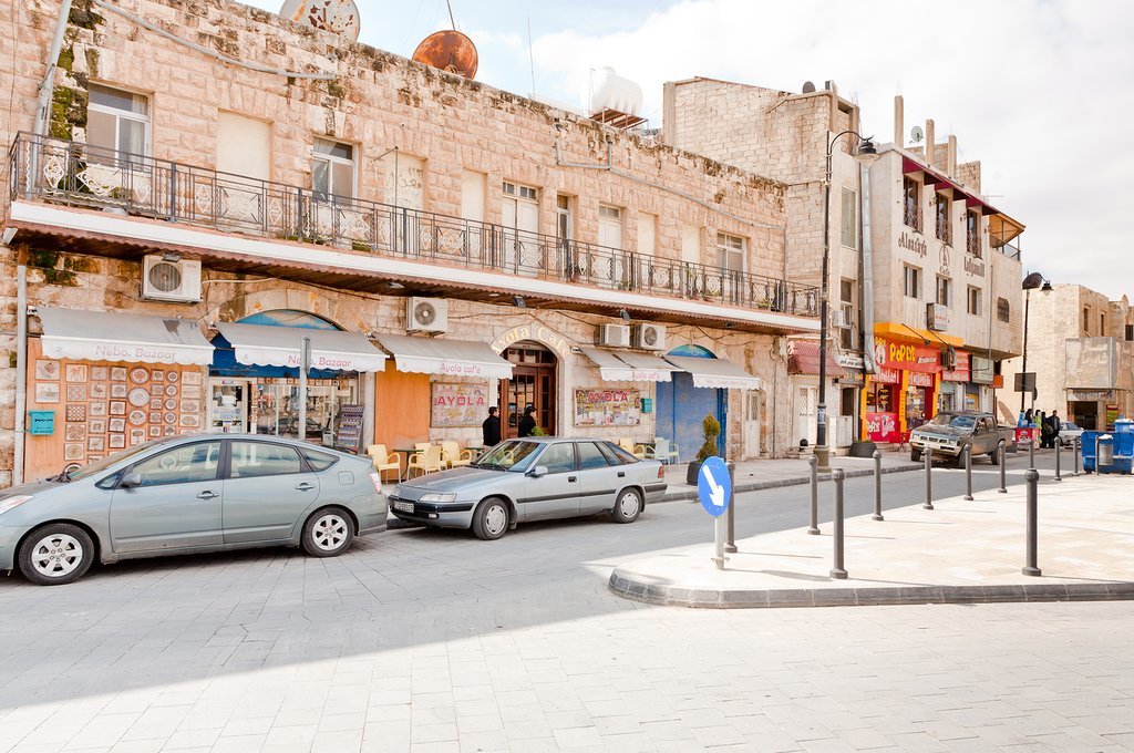 A unique street in Madaba