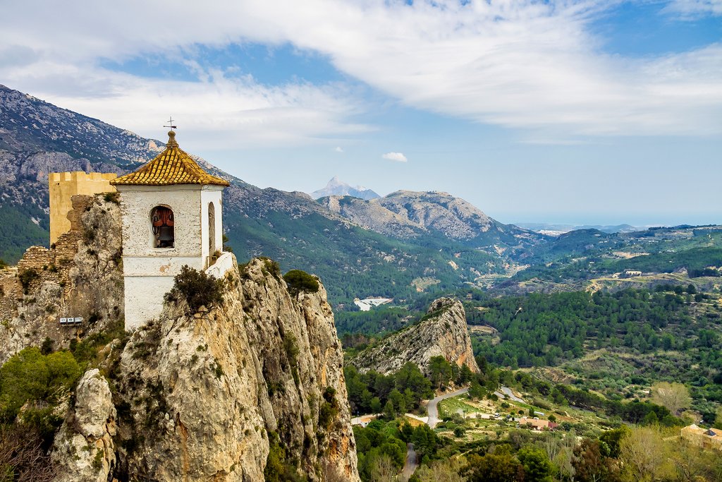 The Hilly Inland Village of Guadalest