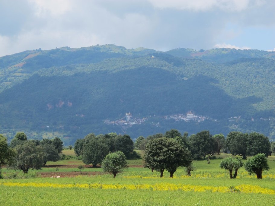 Beautiful landscapes around Pindaya