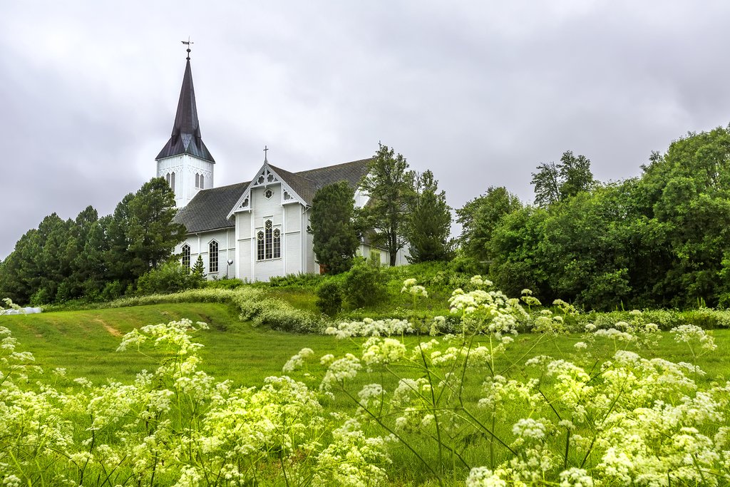 A church from 1902 in Sortland