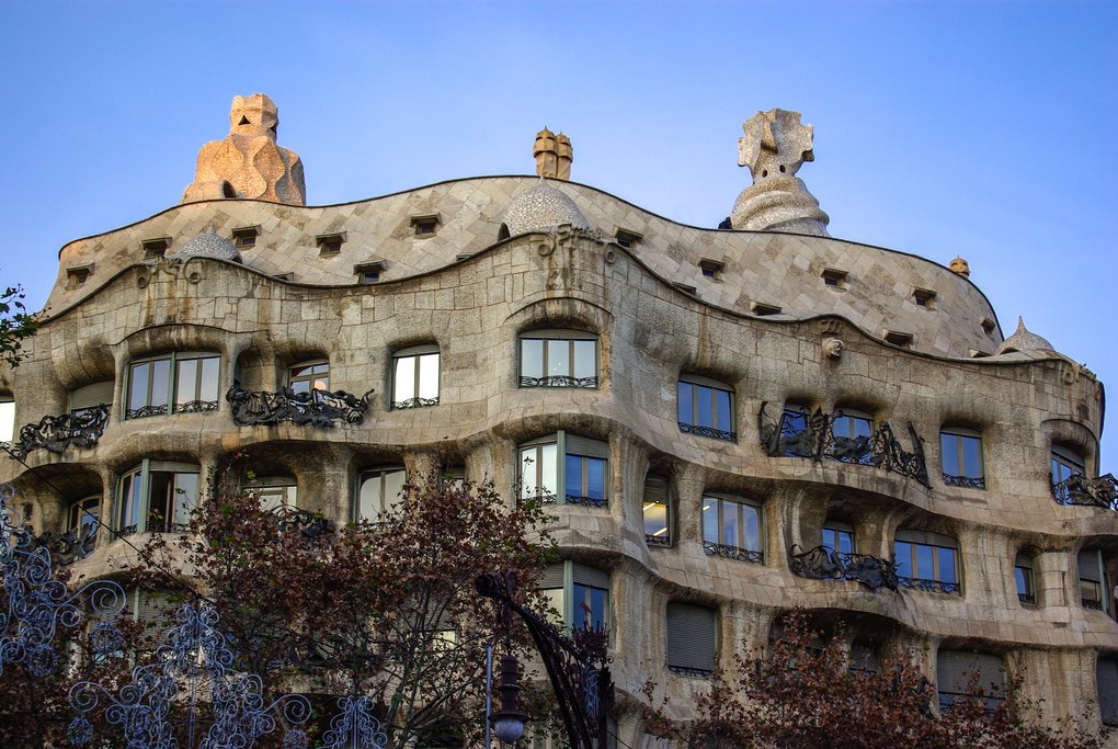 Gaudi's iconic Casa Mila