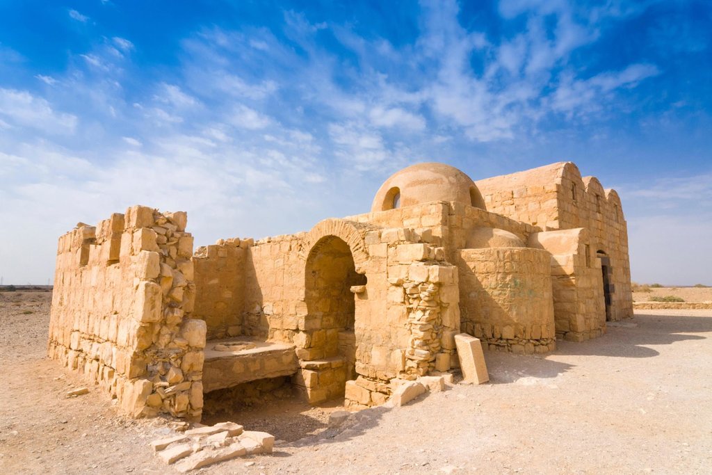 The desert castle, Qasr Amra