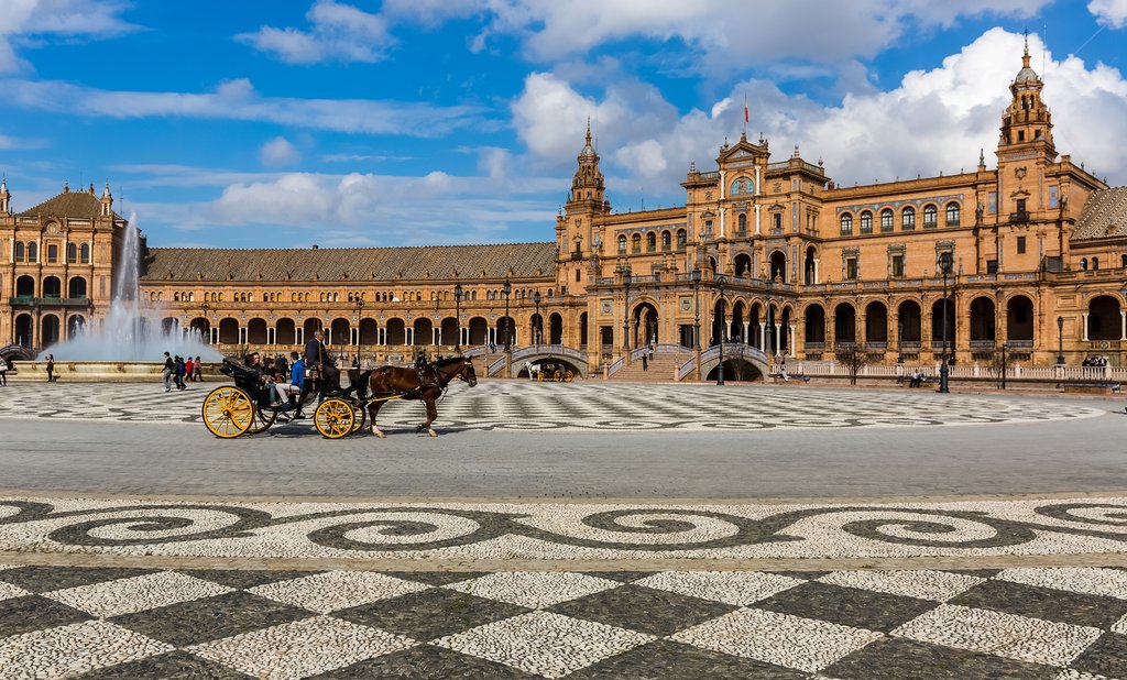 Plaza de Espana, Sevilla, Spain