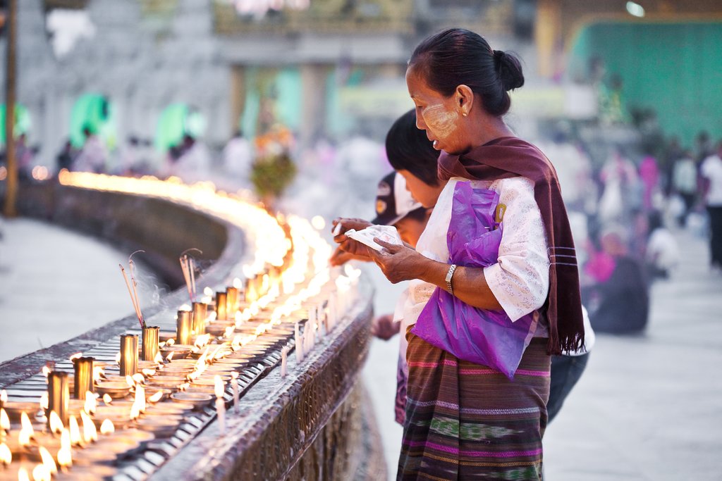 Yangon is a vibrant place, home to people from many cultures and religions