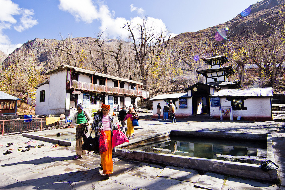 Wandering sacred sites in Muktinath