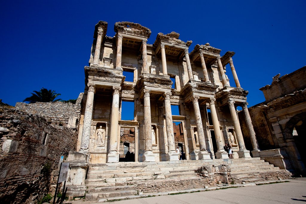The Celsus Library in Ephesus