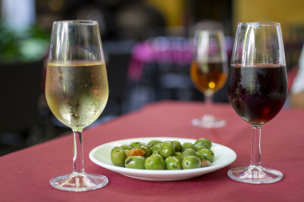 Sherry Wine Tasting