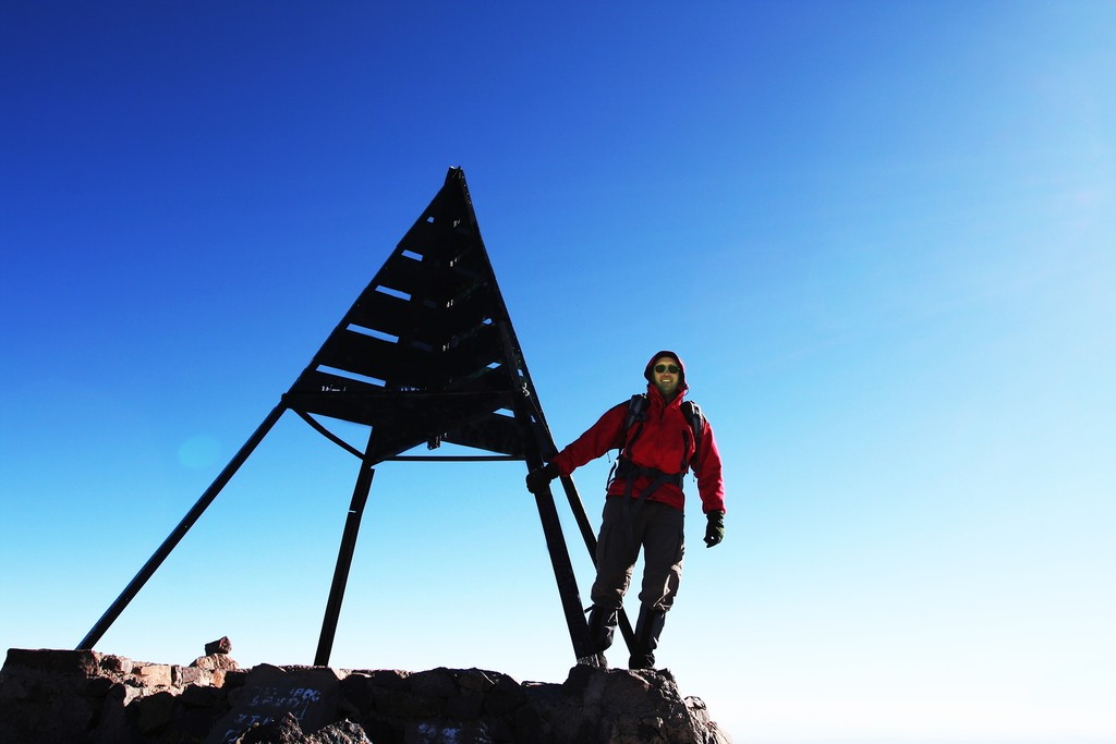 Toubkal summit