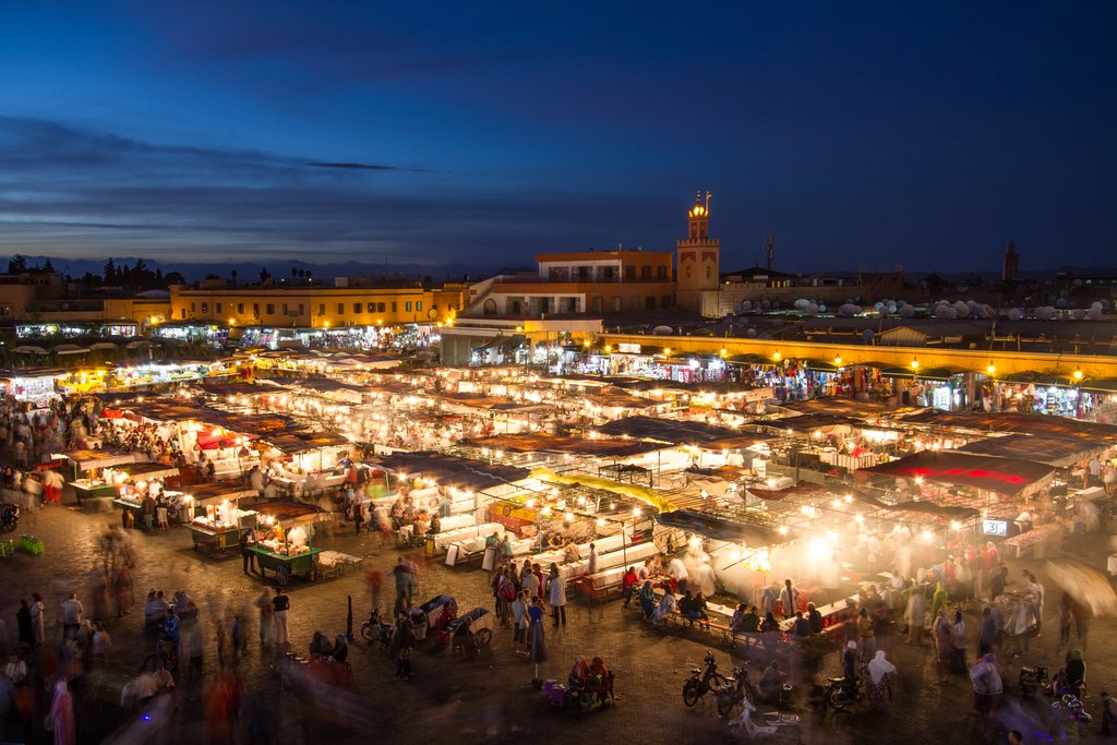 Jemaa el-Fna Square, Marrakech, Morocco