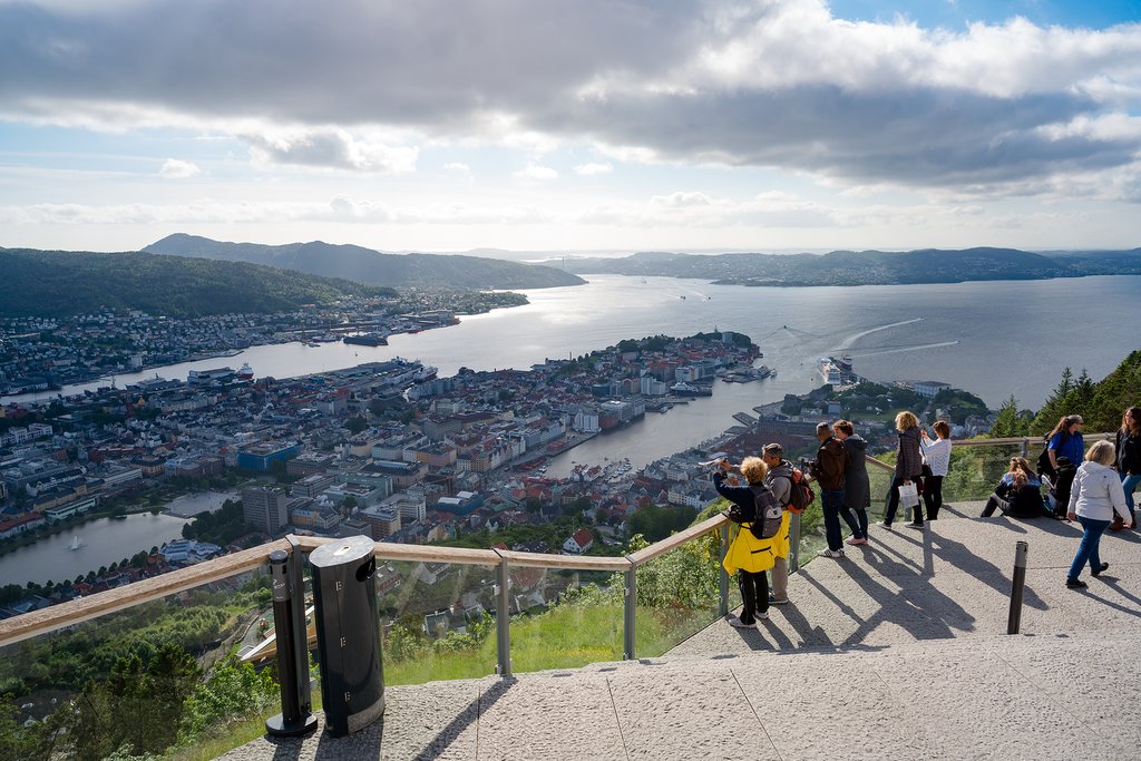 Take a walk up the hillside for panoramic views.