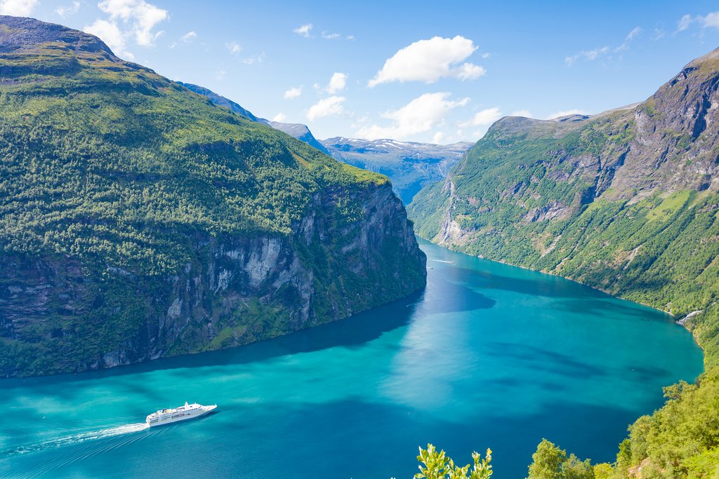 Sail through the UNESCO-listed Geirangerfjord