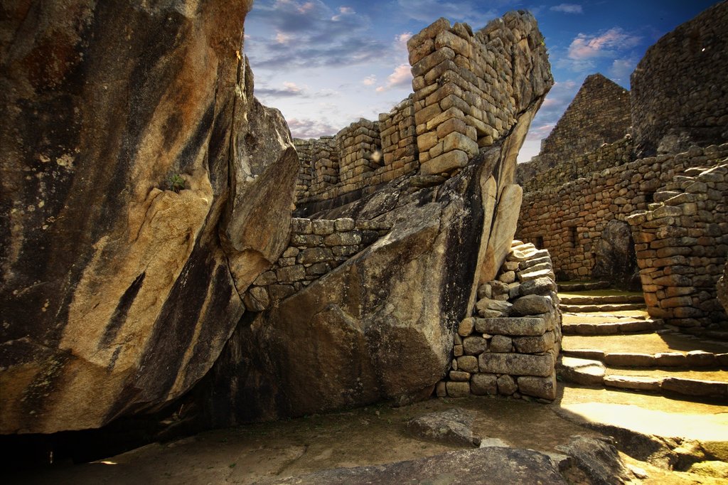 The ancient citadel of Machu Picchu