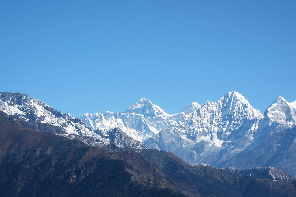 View of Mount Everest from Pikey Peak